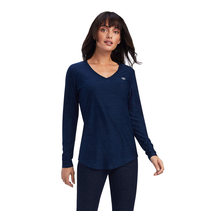 Ariat Hemden Damen - Laguna Navy ( ETRPL-3780 )